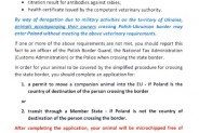 Informacja dla osób przemieszczających się z Ukrainy ze zwierzętami towarzyszacymi (psy, koty, fretki) Ang. (galeria: 14)