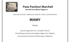 Kondolencje dla Pana Pawła Marcheli - Burmistrza Węgrowa