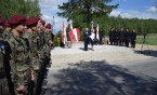 Odsłonięcie pomnika upamiętniającego ks. generała Stanisława Brzóskę