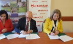 Podpisanie umowy na rozbudowę ul. Wiejskiej w Sadownem
