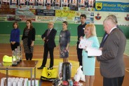 Wicestarosta Halina Ulińska podziękowała za udział w turnieju i pogratulowała zwycięzcom (galeria: 5)