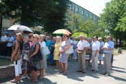 Uczestnicy obchodów 1050 Rocznicy Chrztu Polski w Węgrowie (galeria: 5)