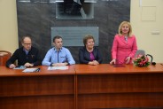 Od lewej: Naczelnik Wydziału Oświaty Tadeusz Krupa, Inspektor Tomasz Nowakowski, Przewodnicząca Janina Guzek i Wicestarosta Halina Ulińska (galeria: 4)