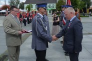 wręczenie srebrnego medalu za zasługi dla Policji Staroście węgrowskiemu Krzysztofowi Fedorczykowi nadanego przez Ministra Spraw Wewnętrznych (galeria: 5)