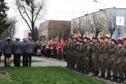 Uczniowie II LO w Węgrowie - klasy służb mundurowych (galeria: 14)