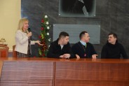 Wicestarosta Halina Ulińska przywitała uczestników zimowych półkolonii z opiekunami (galeria: 2)