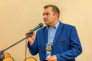 Wystąpienie Wcieprzewodniczącego Rady Powiatu Węgrowskiego Pawła Marcheli podczas otwarcia Festiwalu Szachowego (galeria: 2)