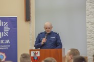 Komendant Powiatowy Policji w Węgrowie mł. insp. Andrzej Styrczula przedstawił aktualny stan bezpieczeństwa w Powiecie Węgrowskim (galeria: 2)