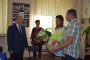 Przedstawiciele Rady Pedagogicznej złożyli podziękowanie Dyrektorowi Januszowi Baumowi (galeria: 5)