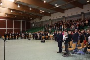 Uczestnicy uroczystości na hali im. Śp. Mariana Dzięcioła (galeria: 17)