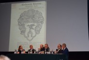 Od lewej: Zofia Paczóska, ks. dr Romuald Kosk, Piotr Ługowski, Bogusław Niemirka, Roman Postek i dr Marek Sobisz. (galeria: 3)