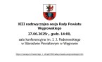 XIII nadzwyczajna sesja Rady Powiatu Węgrowskiego