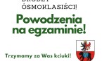 Życzenia dla Ósmoklasistów