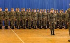 Ślubowanie klasy mundurowej II LO w Węgrowie