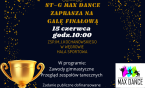 Zaproszenie na Galę Finałową ST-G MAX DANCE