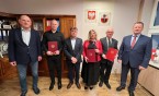 Podpisanie umowy na rozbudowę drogi powiatowej na odcinku Grębków – Podsusze