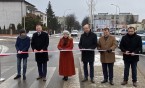 Uroczyste otwarcie ulic Żeromskiego, Polnej i Wieniawskiego w Węgrowie
