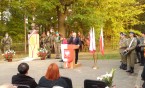 Odsłonięcia pomnika porucznika Hieronima Piotrowskiego ps. „Jur” w Łochowie