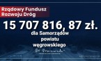 Prawie 16 mln zł na inwestycje drogowe na terenie powiatu węgrowskiego