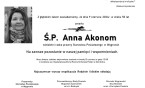 Zmarła Ś.P. Anna Akonom - wieloletni radca prawny Starostwa Powiatowego w Węgrowie