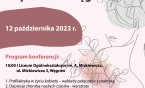 Zaproszenie na konferencję dot. projektu pn. Zdrowa, aktywna i świadoma kobieta w powiecie węgrowskim