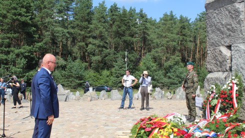 79. rocznica buntu więźniów obozu śmierci Treblinka II