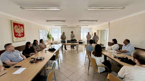 Spotkanie w sprawie funkcjonowania na terenie powiatu - Systemu Alarmowania i Ostrzegania Ludności