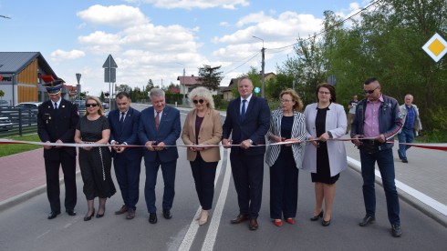 Oficjalne otwarcie ulicy Zwycięstwa i Glinki w Węgrowie
