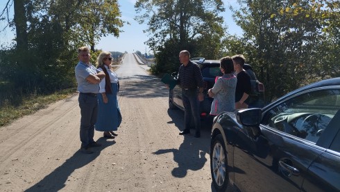 Spotkanie z przedstawicielami mieszkańców Starej Trzcianki (gm. Grębków)