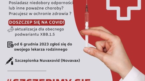 Informacja dotycząca szczepień na COVID