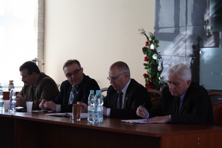 Starosta Węgrowski Krzysztof Fedorczyk przedstawił istotne zagadnienia dla utrzymania bezpieczeństwa i porządku Powiatu Węgrowskiego (galeria: 1)