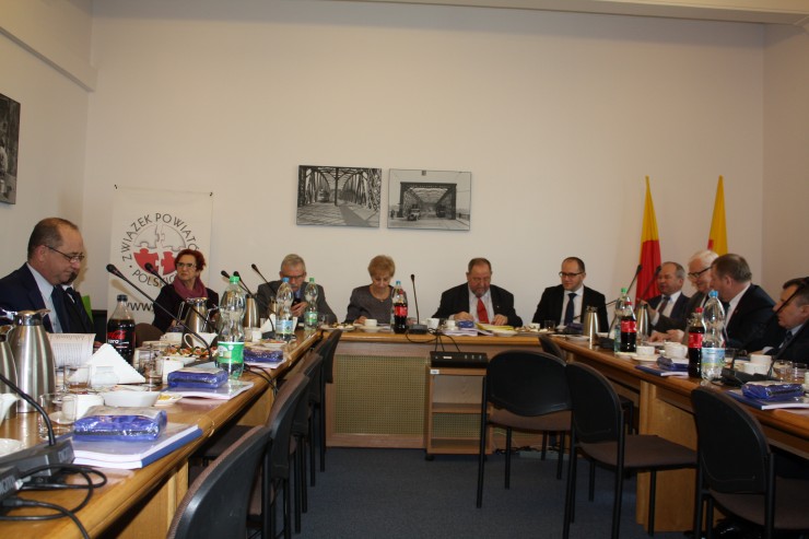 Posiedzenie V kadencji Zarządu Związku Powiatów Polskich (galeria: 1)