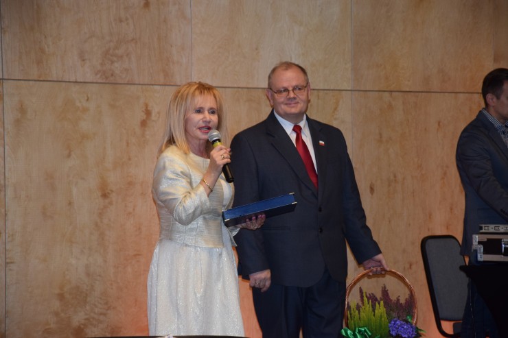 Wicestarosta Halina Ulińska pogratulowała Jubileuszu (galeria: 1)