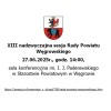 XIII nadzwyczajna sesja Rady Powiatu Węgrowskiego