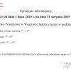 Od 1 lipca do 31 sierpnia br zmiana godzin pracy Starostwa