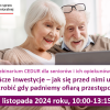 Urząd Komisji Nadzoru Finansowego zaprasza seniorów i ich opiekunów na webinarium